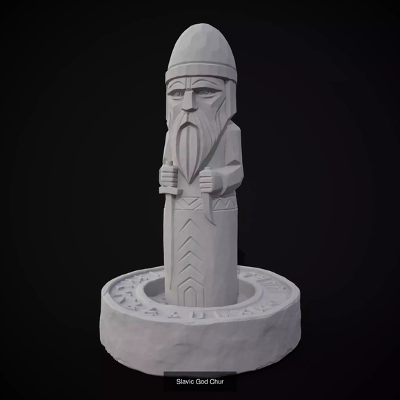 Viking Slavic Gods Miniatures 1:12 3D Resin Printed - Picture 5 of 16
